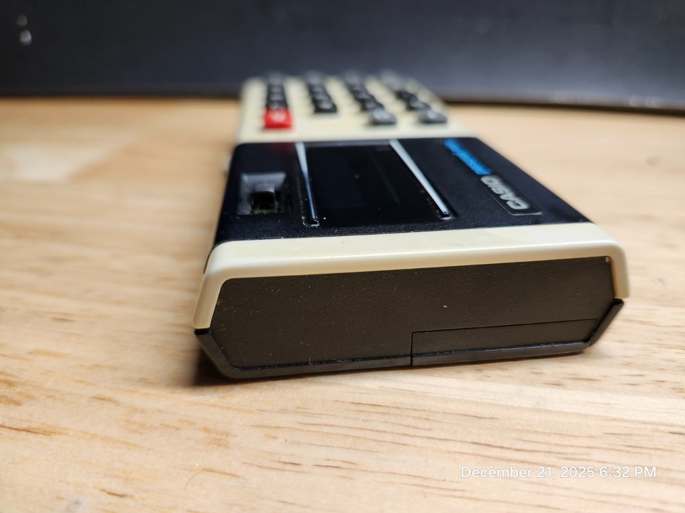 Vintage Calculator CASIO Personal Mini Electronic Casio Computer Japan