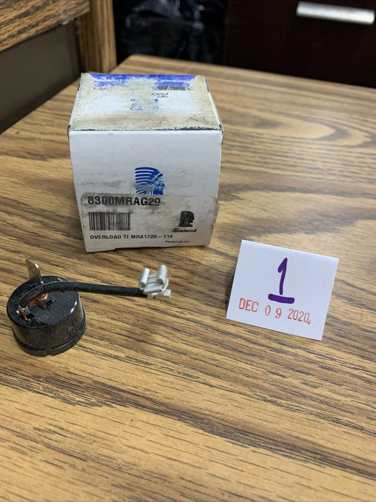Tecumseh Overload Relay 8300MRAG29