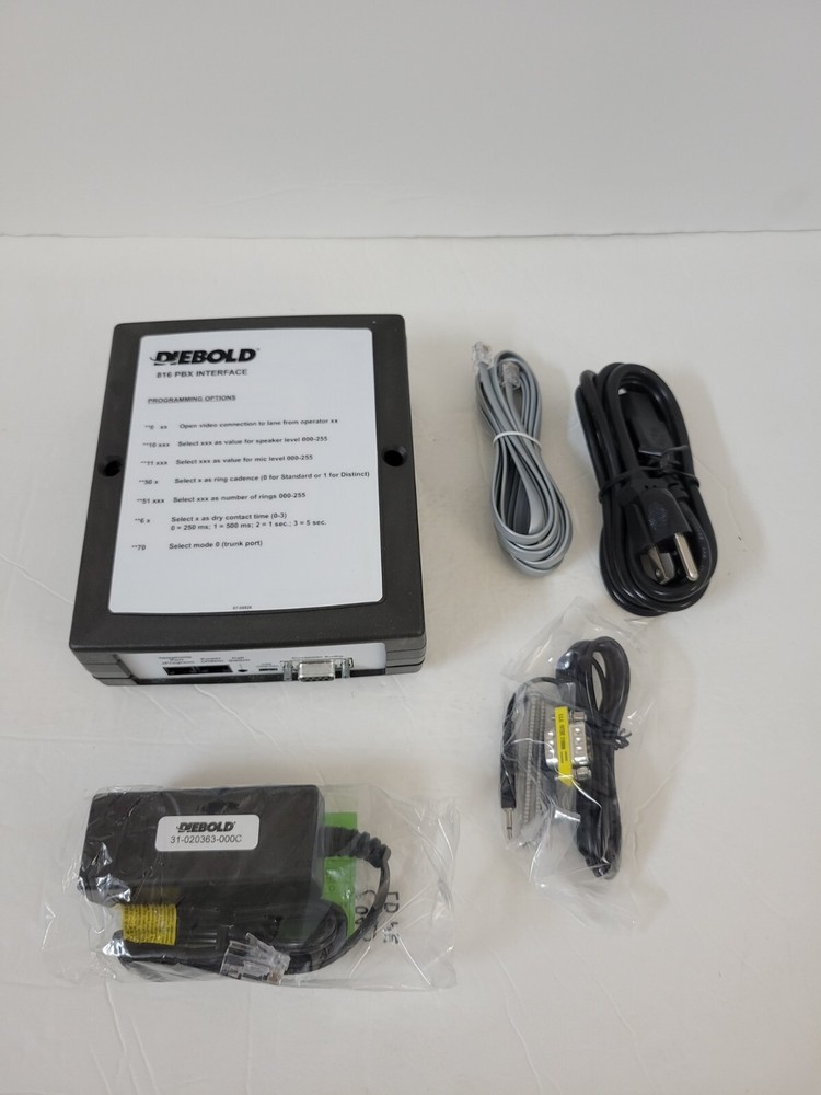 Diebold 816 PBX Interface Kit