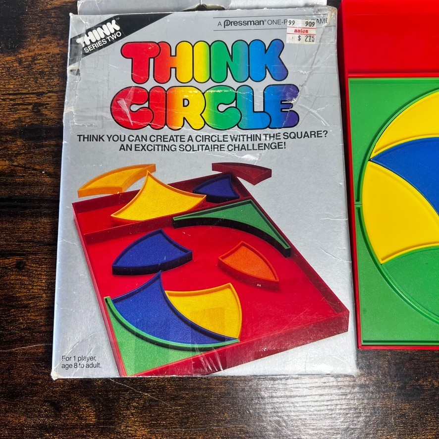 Vintage 1988 “Think Through” Series Two Think Circle