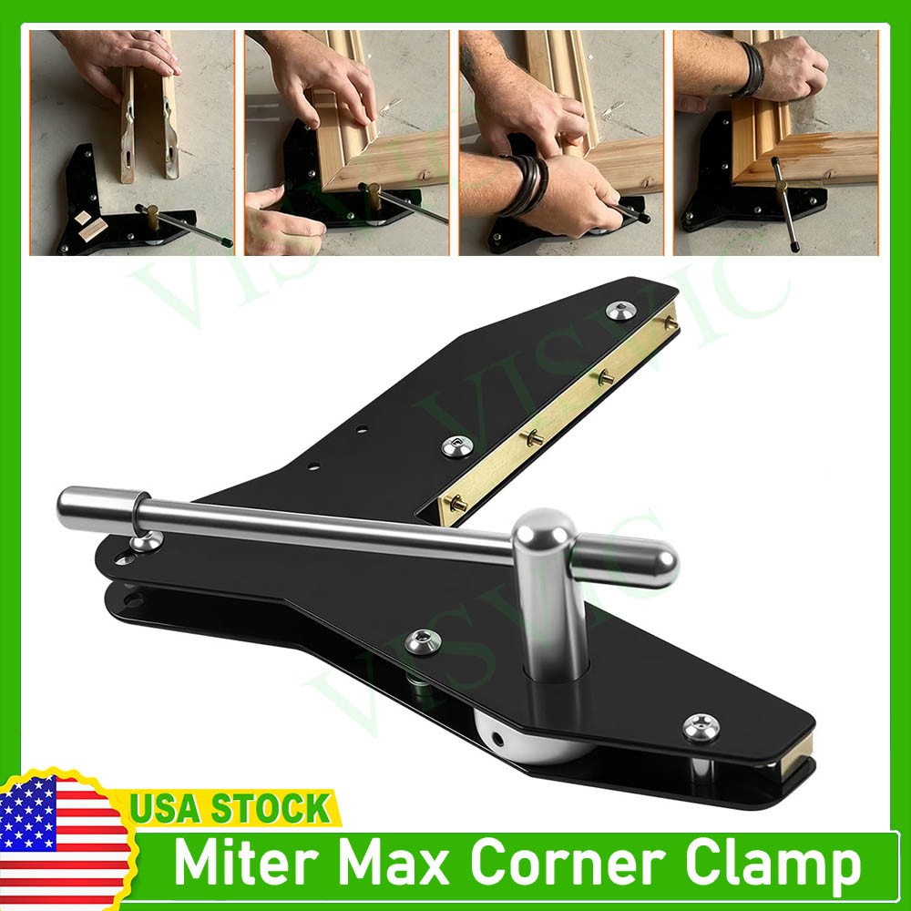 Miter Max Corner Clamp for Woodworking Making Window Door Casing