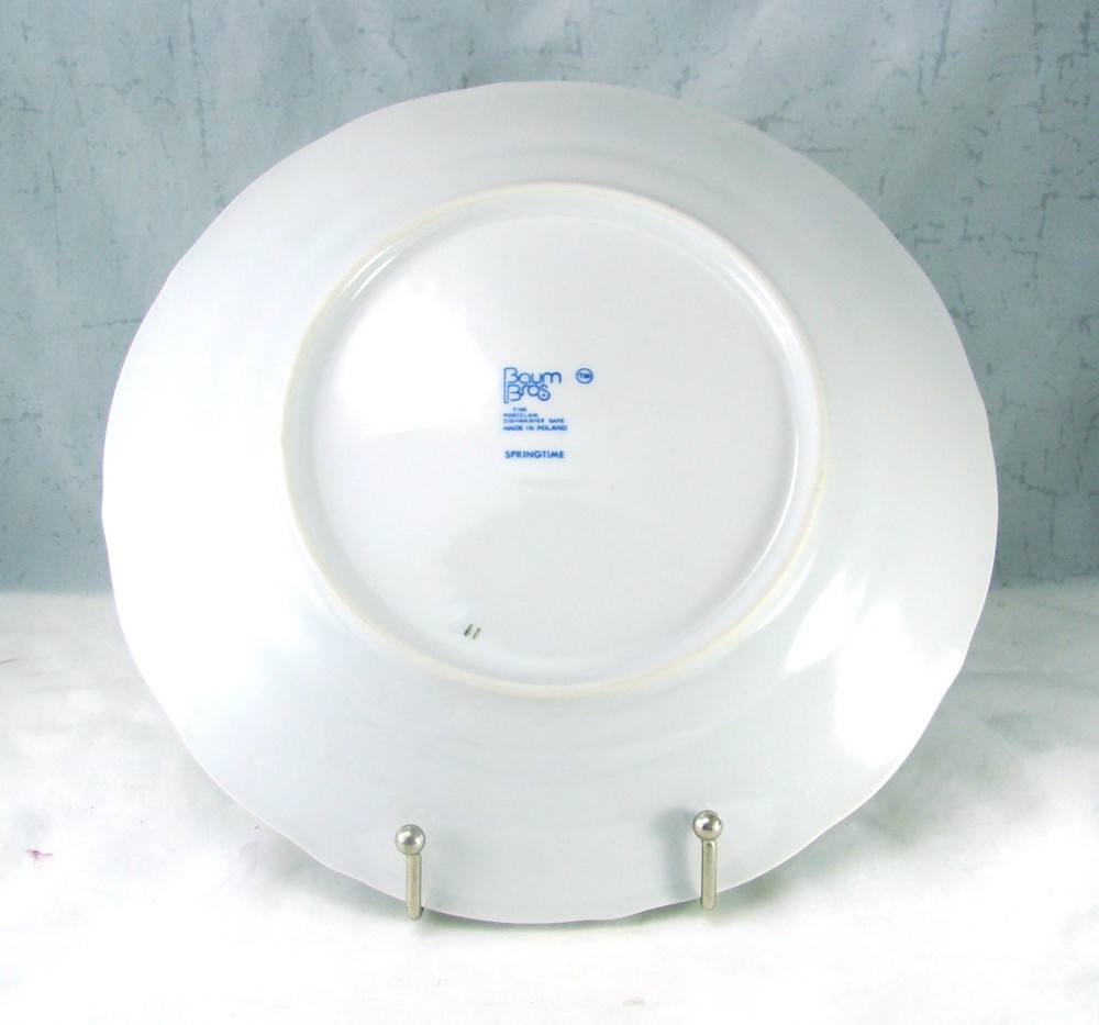 Baum China Poland SPRING TIME SPRINGTIME Dinner Plate(s)