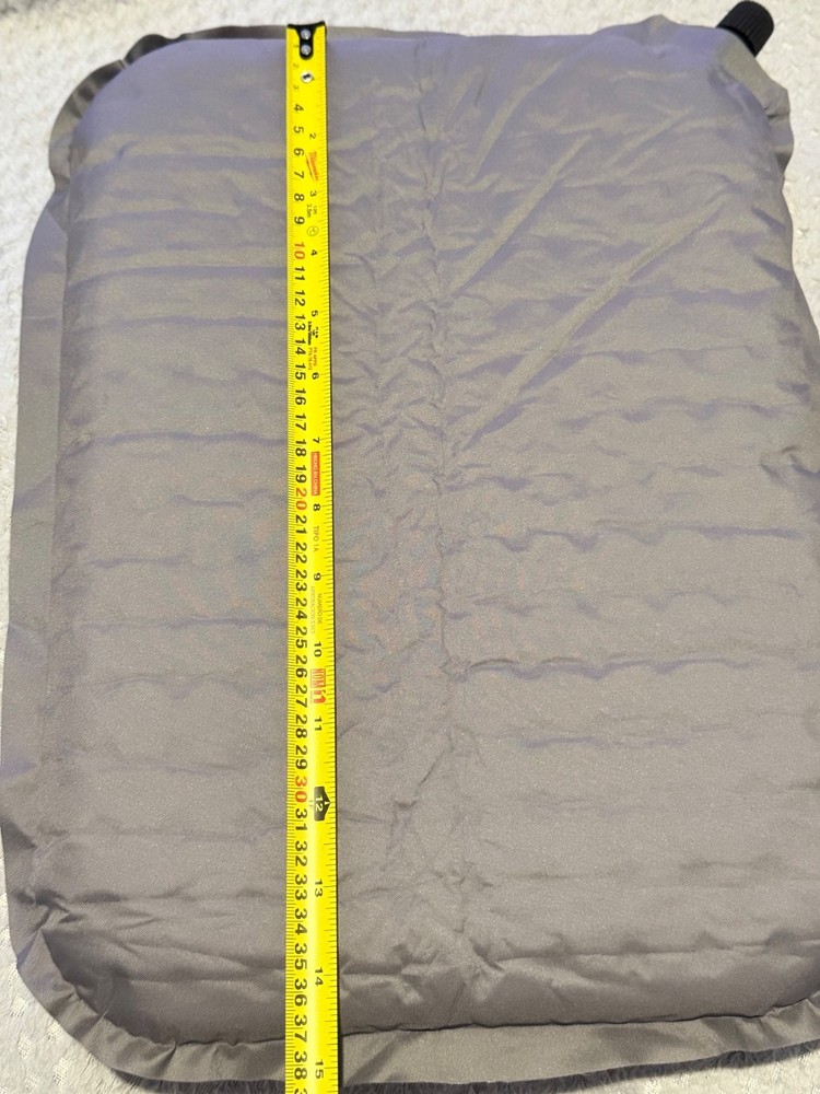 Backpacking Inflatable Sleeping Pad with Measuring Tape