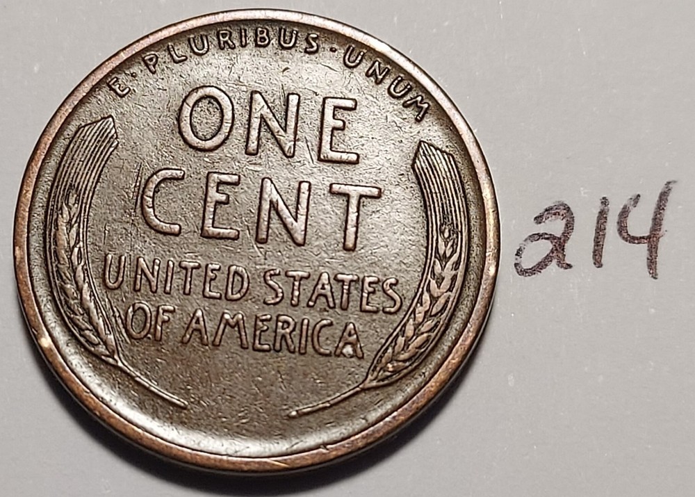 1928-D Lincoln Wheat Cent #214