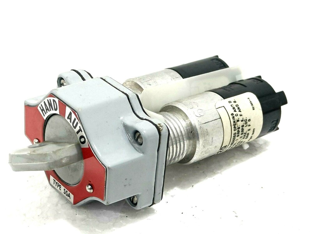 APPLETON SSBA22Q Selector Switch 2 Position Type SSA