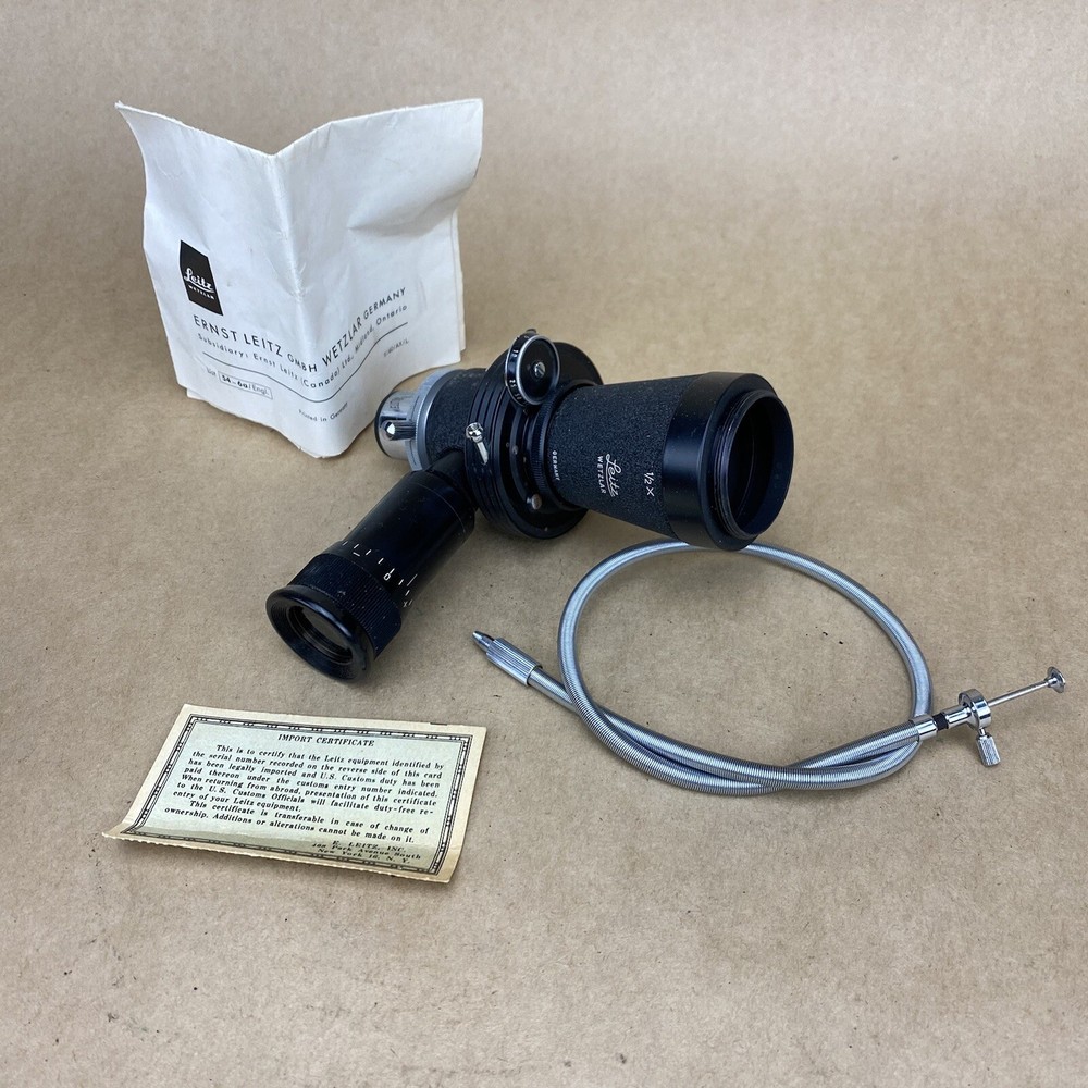 Leica MIKAS Micro Attachment E. Leitz Wetzlar