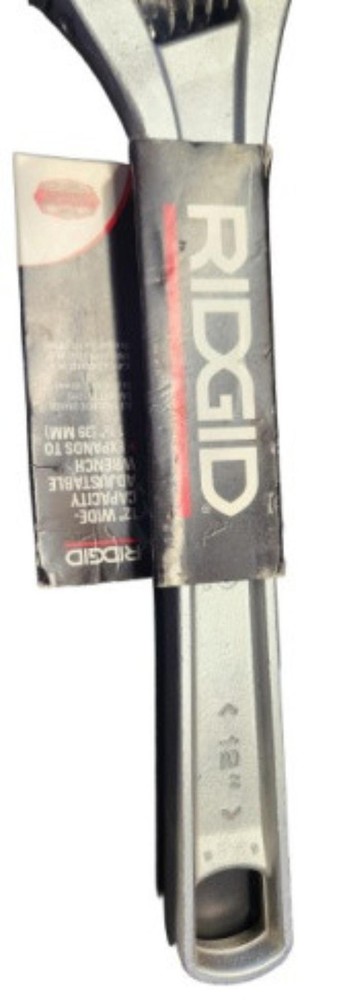 RIDGID 86917 ADJUSTABLE SPANNER CRESENT WRENCH 12 INCH