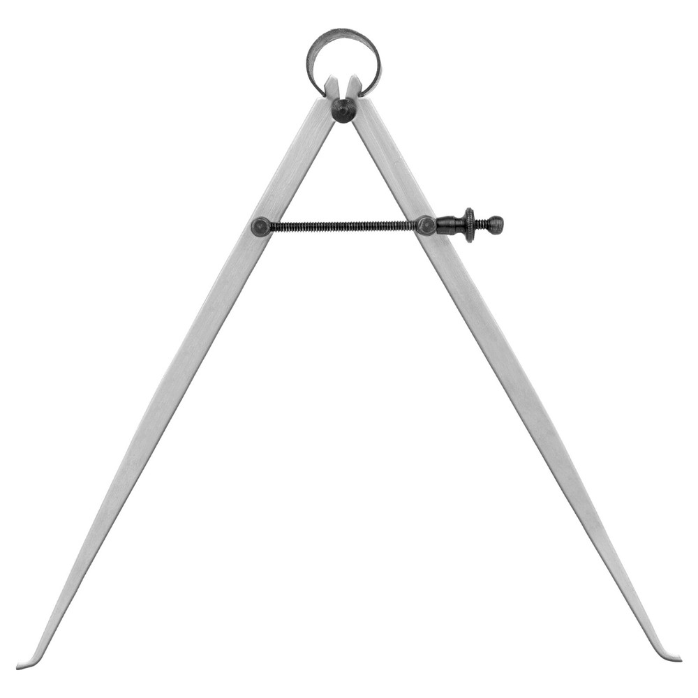 General Tools 454-10 Flat Leg Inside Caliper – 10 Inches for Precision Work