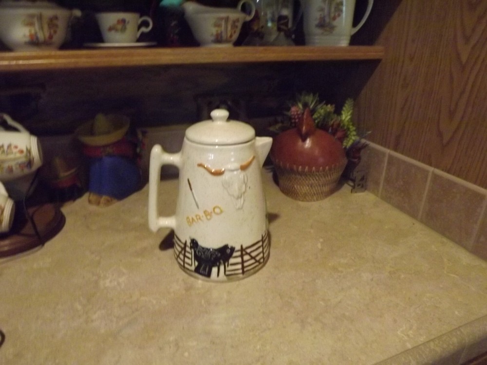 Unmarked Ceramic coffee pot display item!