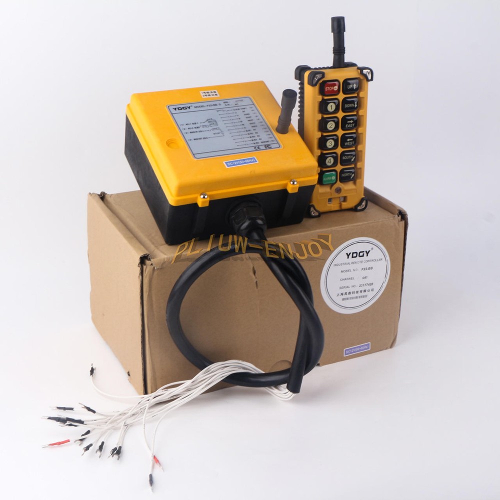 F23-BB(S) Industrial Crane wireless Remote Control 1 Transmitter +1 Receiver 12V