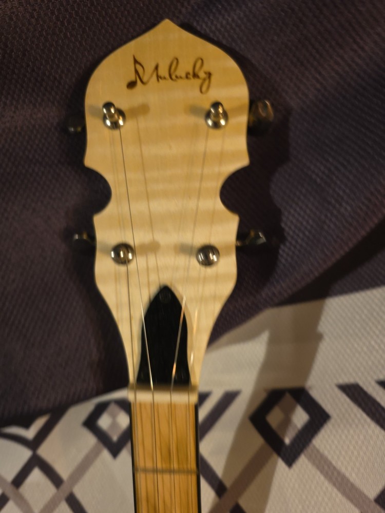 5 String Banjo Mini - Mulucky Banjo Maple Open Back Full Size