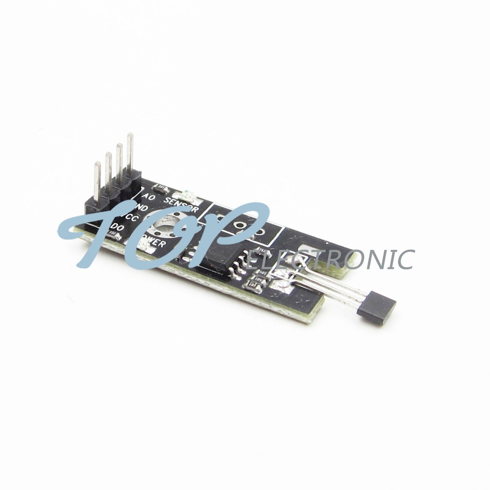 Hall Sensor Magnetic Module Field Detecting Sensor For Arduino Smart Car