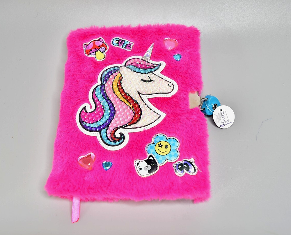New Claire’s Fluffy Unicorn Diary