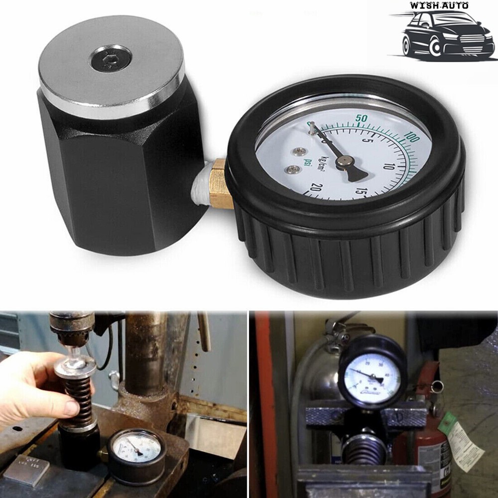 66835 Mini Valve Spring Tester Range 0- 300 LBS Vise Arbor Mount