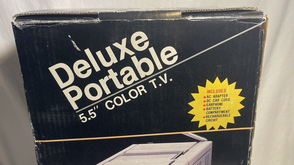Multitech Deluxe Portable 5.5” Color T.V. MC-0571