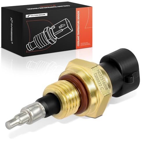 Engine Coolant Temperature Sensor [2 Pins] Compatible with Cummins ISX, QSX,