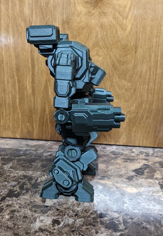 Mech Figurine - Hellbringer; 7" Size, Articulated