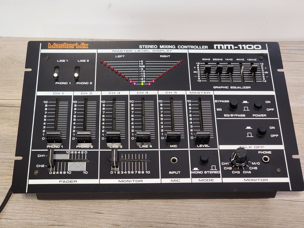 MasterMix Stereo Mixing Controller MM-1100 Master Mix