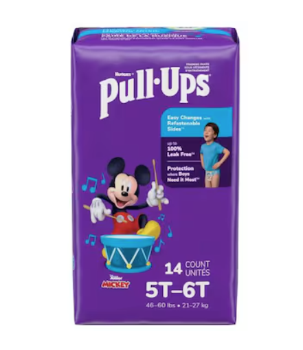 Pull-Ups Training Pants, Disney Junior Mickey, 5T-6T (46-60 lbs) 14 training pan