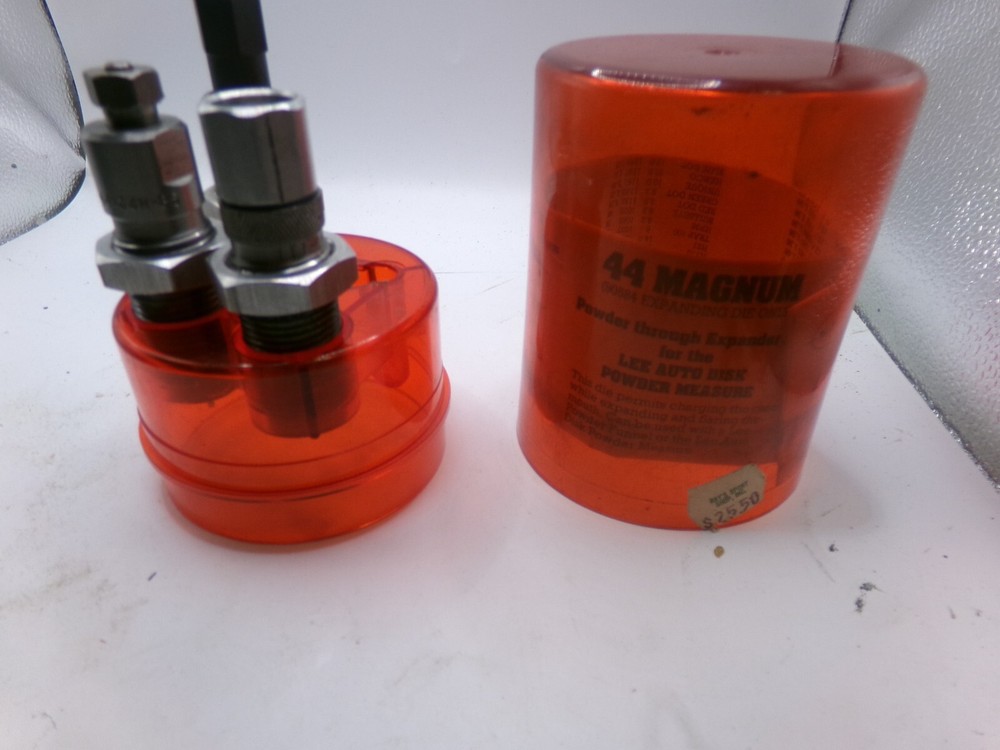 lee 44 mag carbide reloading dies