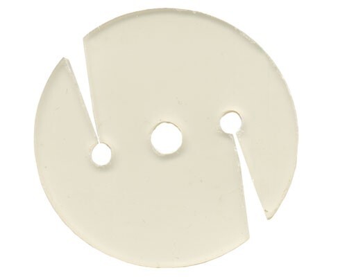 50:Osborne Covered Button Kit-Nylon Super Hook, Soft Shells,Poly Washer Size:45