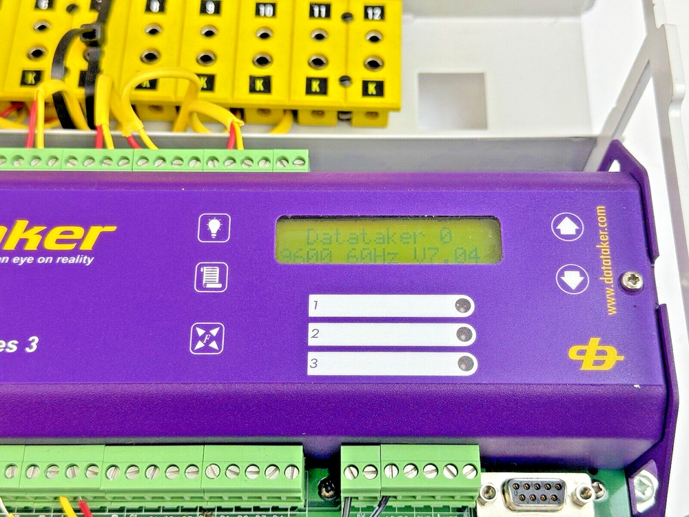 DATA TAKER - DT600 SER. 3 - TEMPERATURE SURVEY SYSTEM - DATA LOGGER