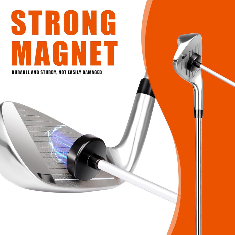 2 Pack Collapsible Golf Alignment Sticks & 1 Pack Golf Magnetic Alignment Rods,