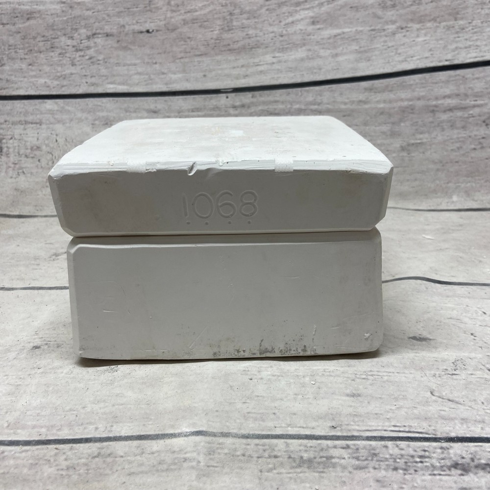 Vintage 1995 Boothe Mold Co Ceramic Casting Mold Plain Dip Insert #1068