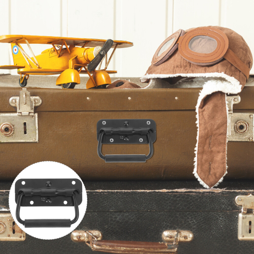 4 Pcs Flush Lift Ring Folding Handle Smooth Surface Ergonomic