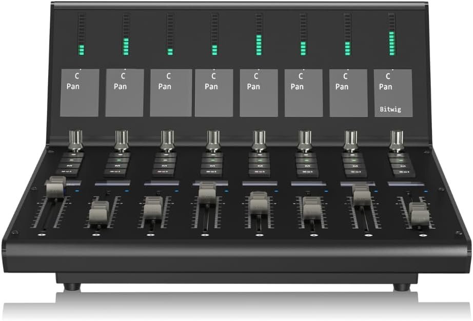 V1-X Extender for V1-M DAW Control Surface with Motorized Faders