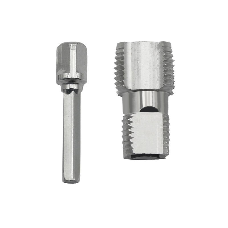 PVC Thread Maker Tool for Electric Drill,Plastic Pipe Threader 1/2inch 3/4inch