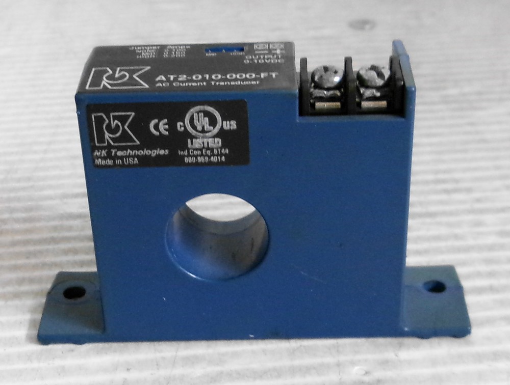 NK Technologies AT2-010-000-FT AC Current Transducer Output 0-10VDC