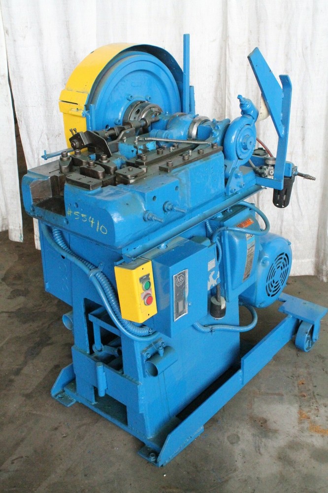 ROBERTS SINGLE STROKE END FORMING PRESS: YODER #55410