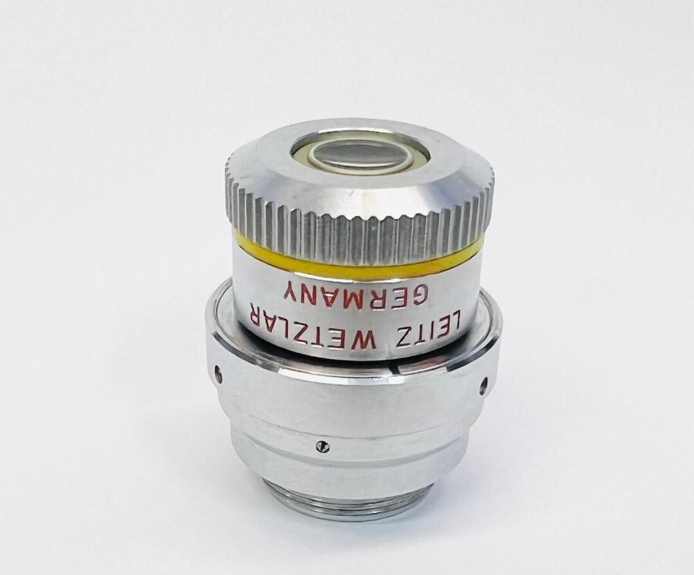 Leitz NPL 10X P Polarizing DIC Interference Contrast Prism Microscope Objective