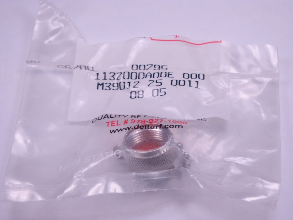 M39012/25-0011 Delta Electronics Dust Cap for N Type Jack Connector NOS