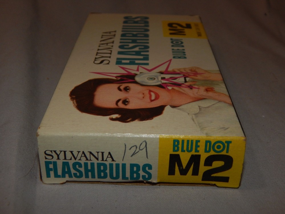 Sylvania Flashbulbs Blue Dot M2 ALL 12 NOS