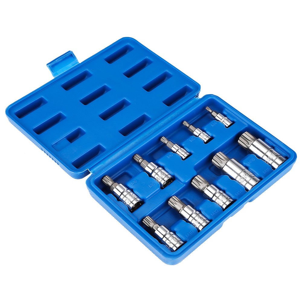 Alloy steel bits Bit Socket Set Tamper Proof w/ Case Tamper Proof with Case