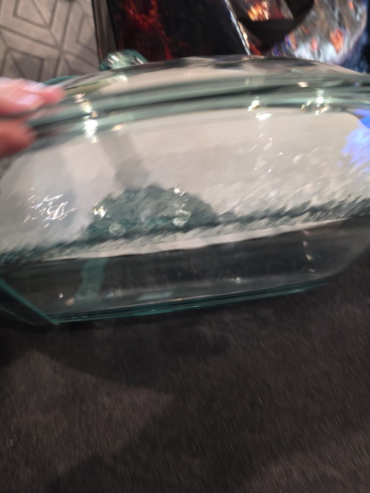 Divided Chilled Acrylic Arc Tray With Lid. Multi-Function Ice Server Set. Felli