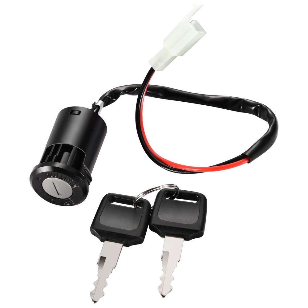 WOOSTAR 2 Wire Ignition Key Switch On Off 2 Position Replacement for 50cc 70c...