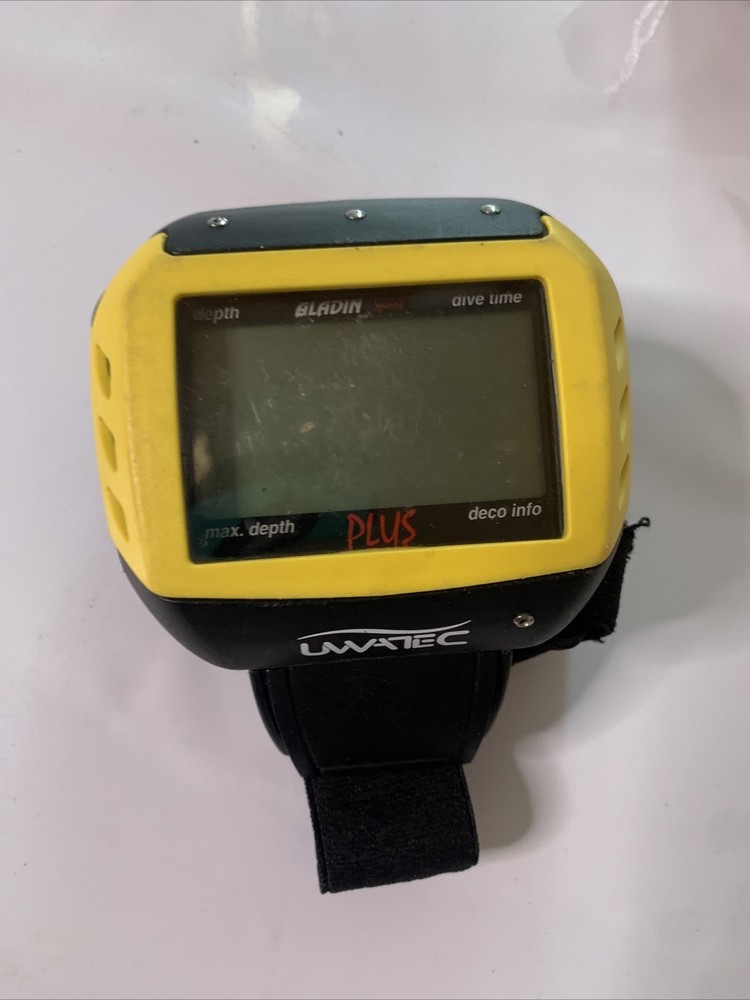 UWATEC Aladin Sport Plus Dive Watch Computer *Untested