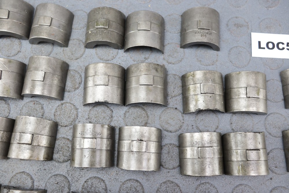 HARDINGE ( 3/4'' HEX ) B16 COLLET PADS READ DESCRIPTION ! LOC5902
