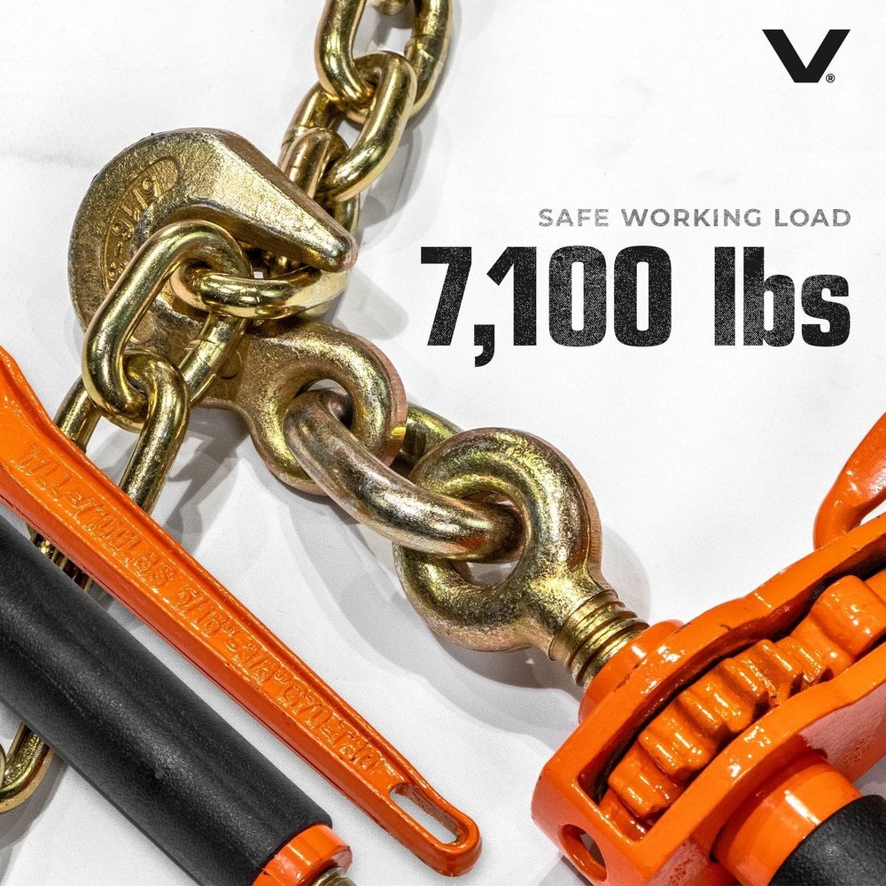 Ratchet Load Binder 2 Pack 6600 lbs