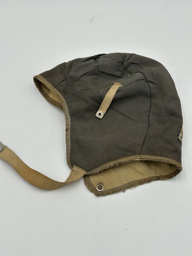 WWII WW2 Flight Helmet Flying Cap