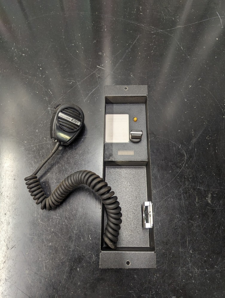Edwards SAN-MICII Paging Microphone SAN-MIC II EST Intercom System