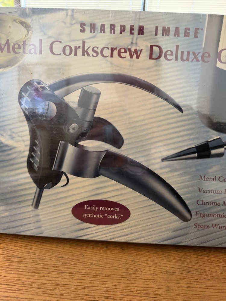 Sharper Image - Metal Corkscrew Deluxe Gift Set