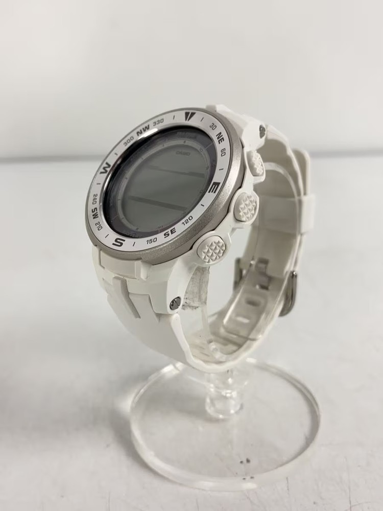CASIO Solar Watch PROTREK Digital White PRG 330 7JF