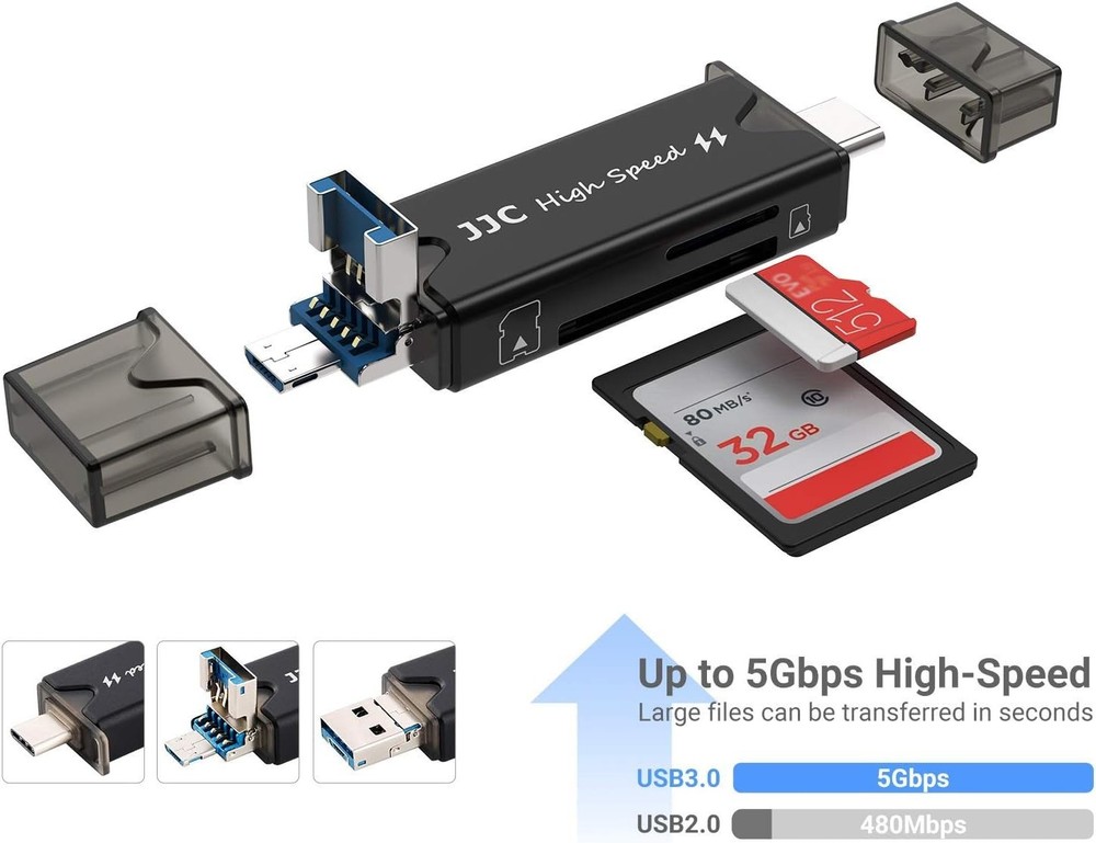 Secure Memory Card Holder with Water-Resistant Seal