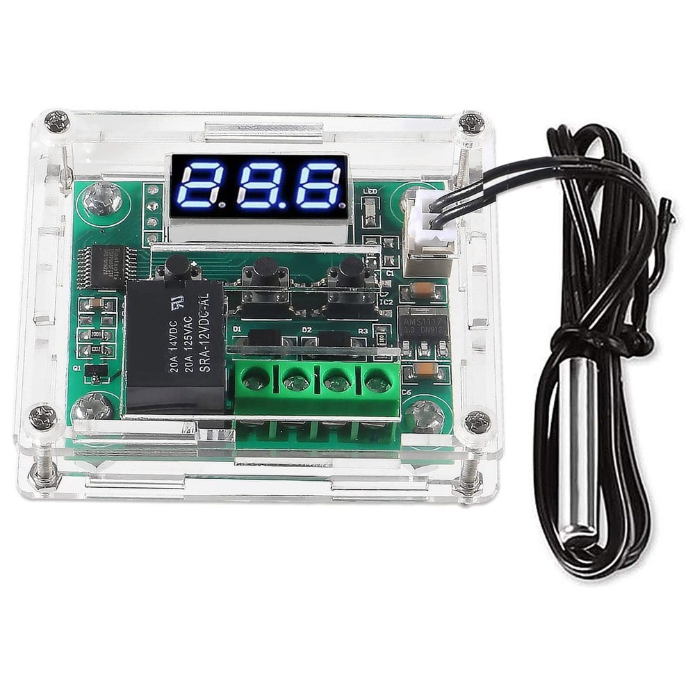 W1209 DC 12V Digital Temperature Controller Board -50-110°C Electronic Tem2183