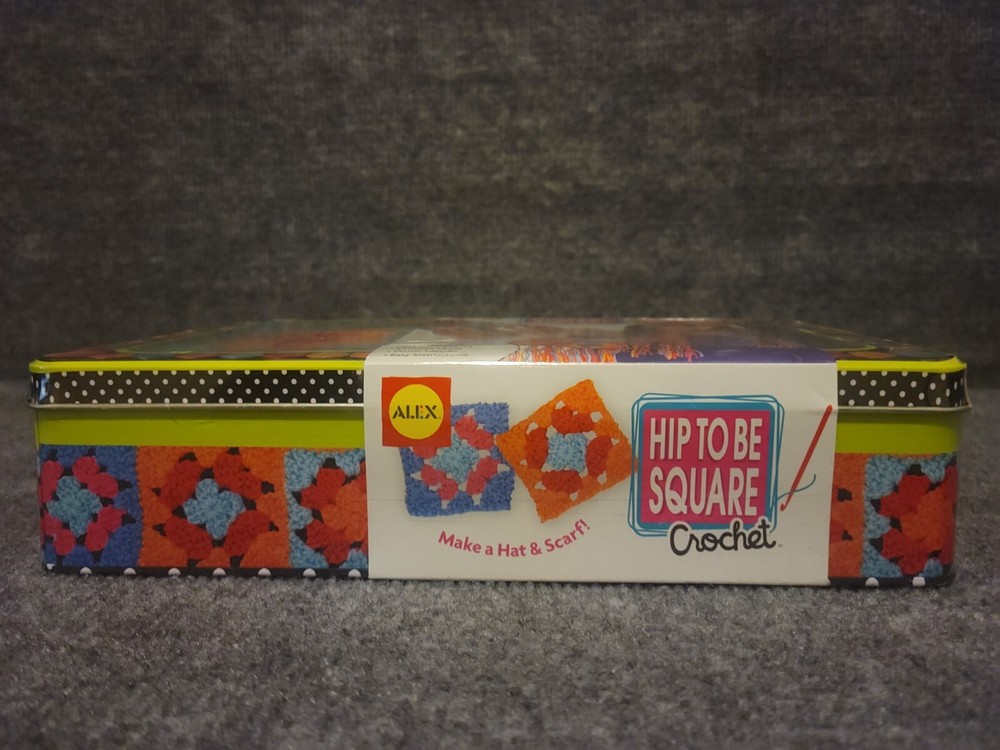 Alex HIP TO BE SQUARE Crochet Kit