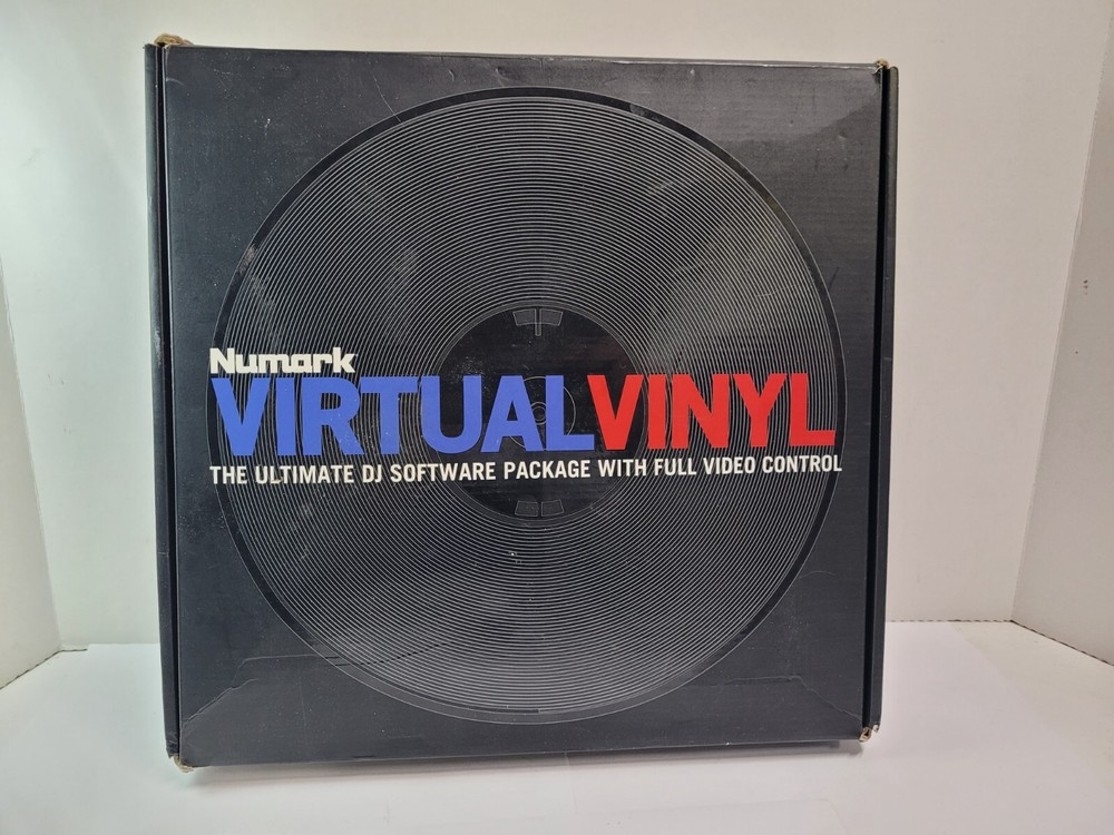 Numark Vitual Vinyl - DJ software package --  open box   ( B305 )